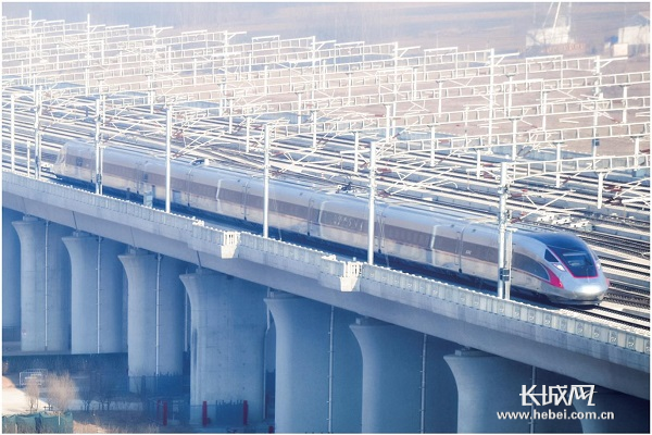 京雄城際鐵路。圖片來源：中國鐵路