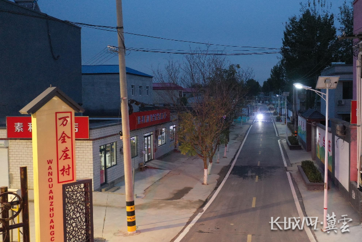 涿州市刁窝镇万全庄村。长城网·冀云客户端记者 王日成 摄