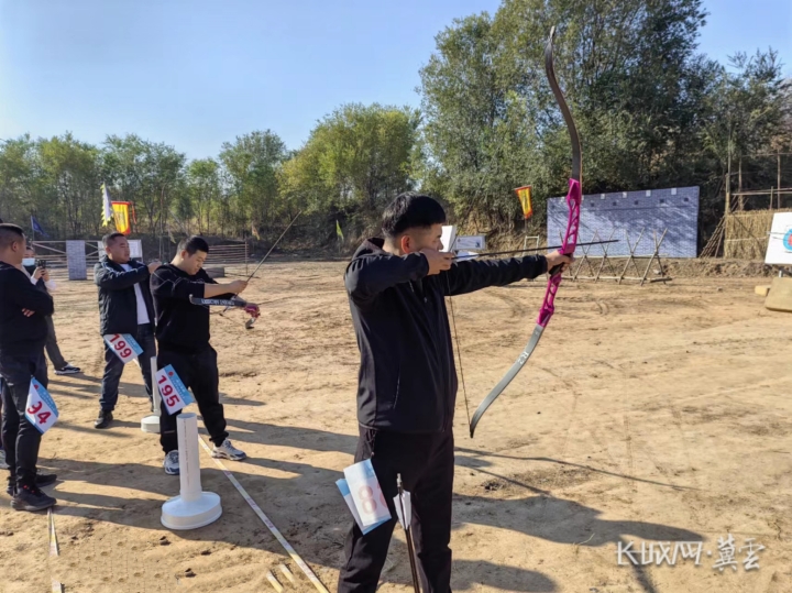 射箭比赛现场。
