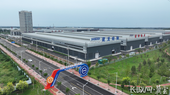 中国·临西“国际轴之城”产业园航拍。沈建荣摄_副本