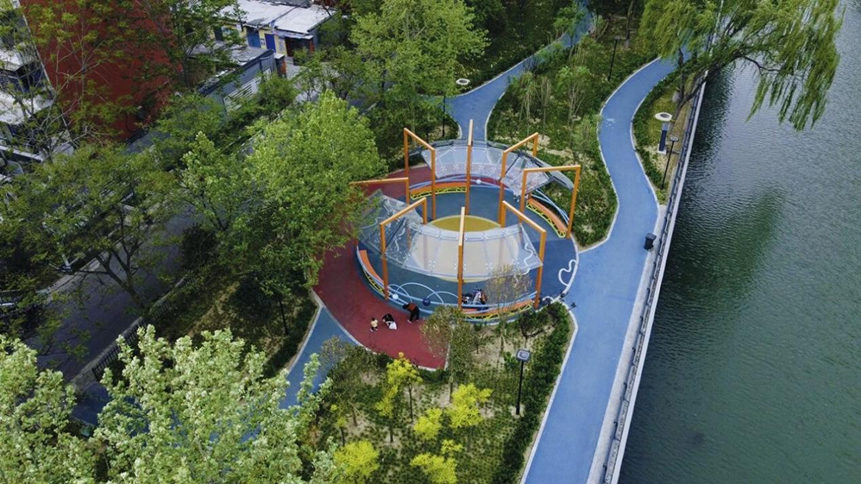 民心步道。石家庄城发投集团供图