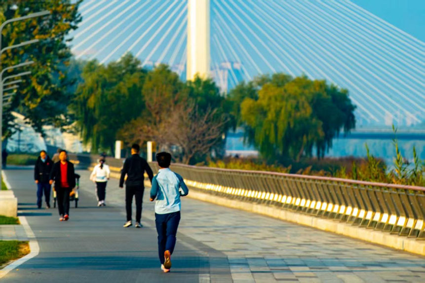 太平河片区。石家庄城发投集团供图