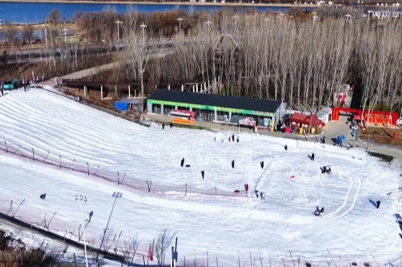 衡水湖旁的亲子乐园，葵花里·滑雪场欢乐多多
