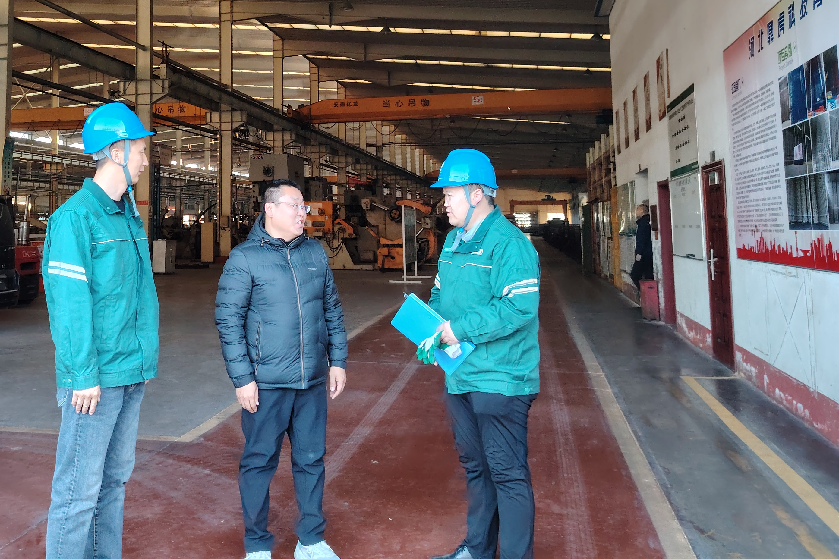 国网景县供电公司：入企走访送服务 电力护航促复产