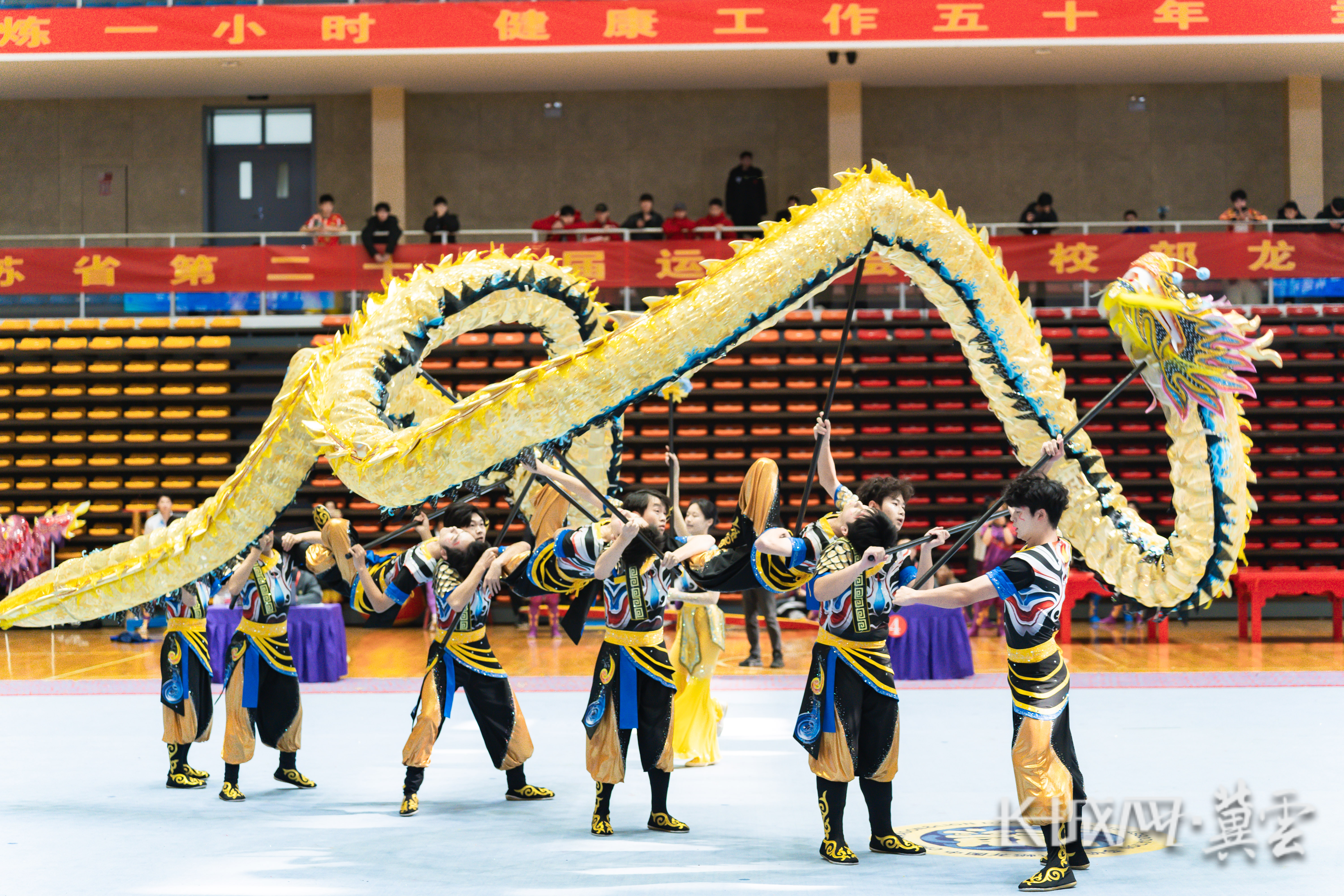 南京邮电大学舞龙队 (2)