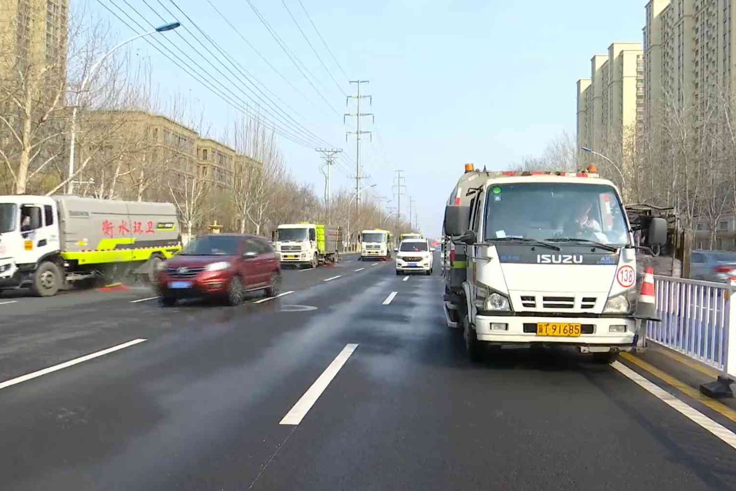衡水市启动春季洗城行动 以精细保洁焕新城市颜值