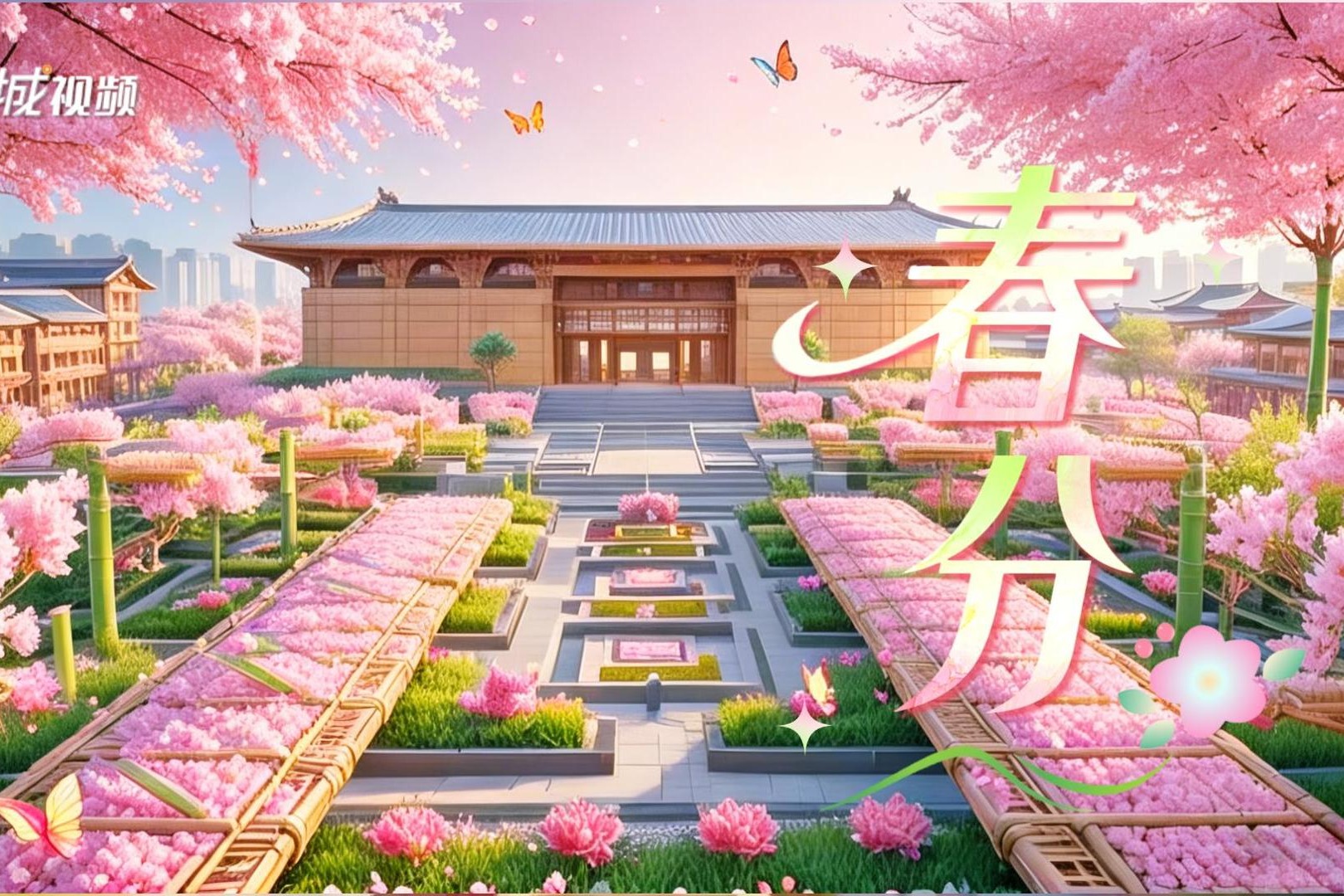 微视频丨春分入定州，一城花开满城柔