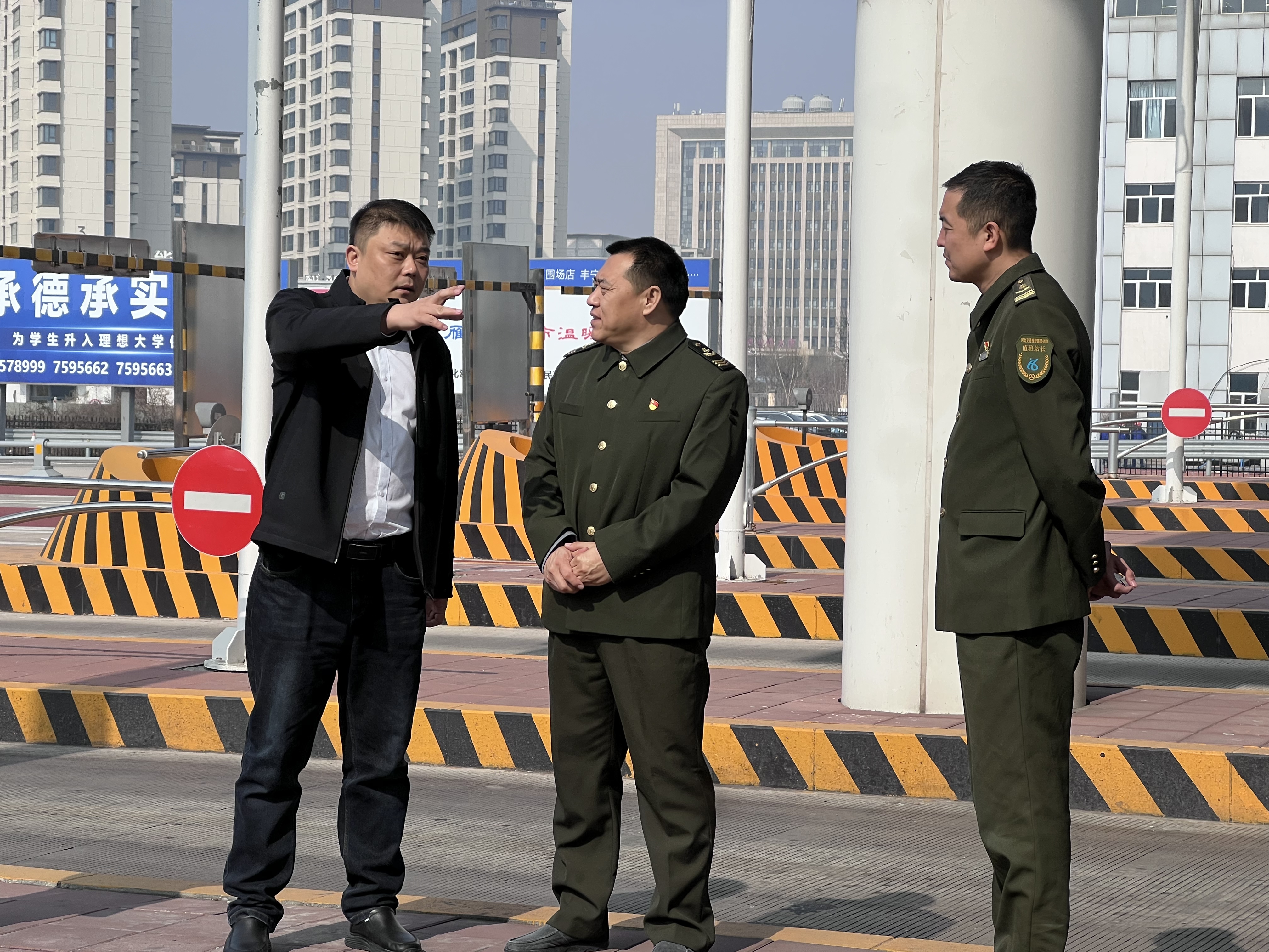 安全生产督导检查现场。