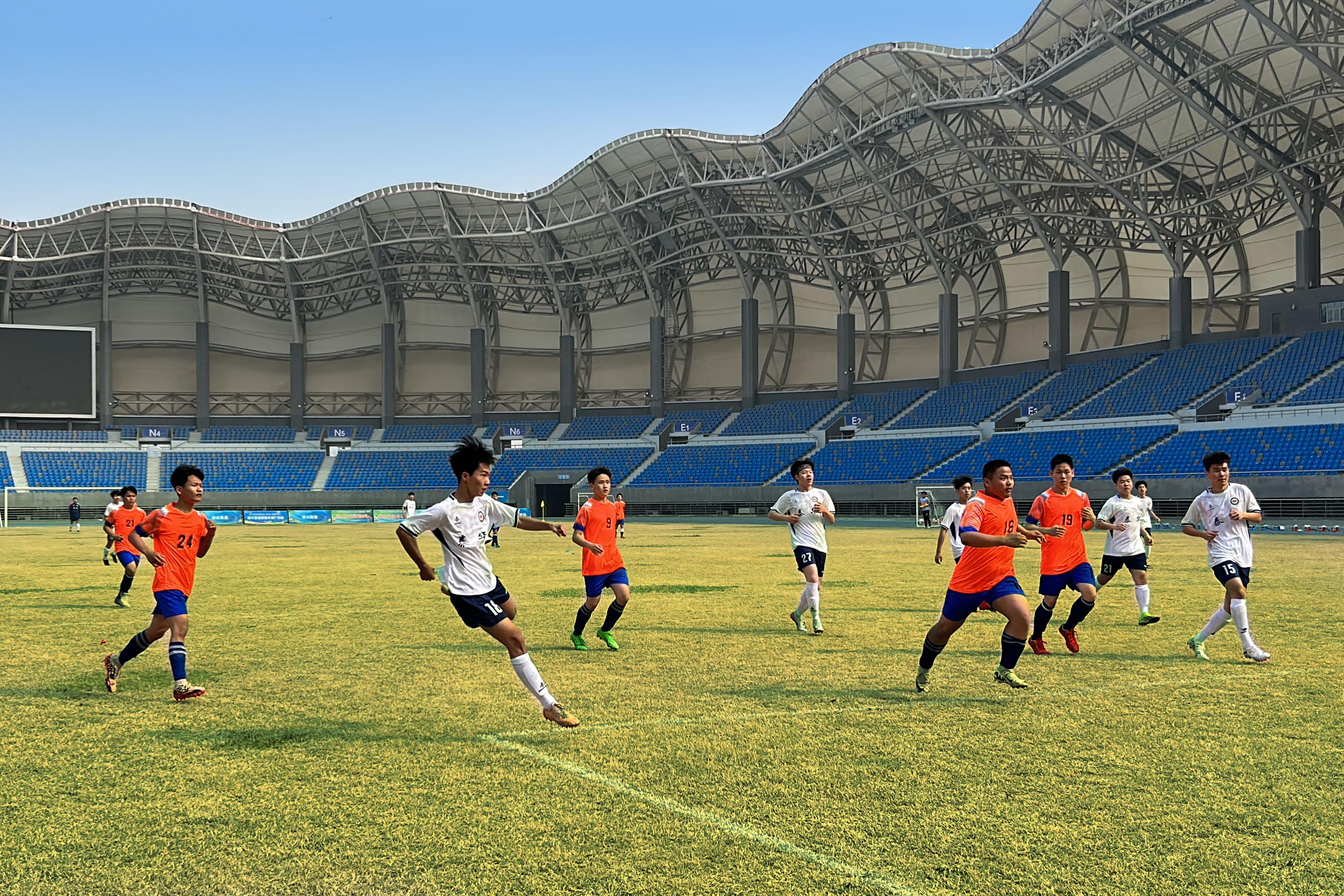 “奔跑吧・少年” 衡水市第十届“市长杯”校园足球联赛开幕