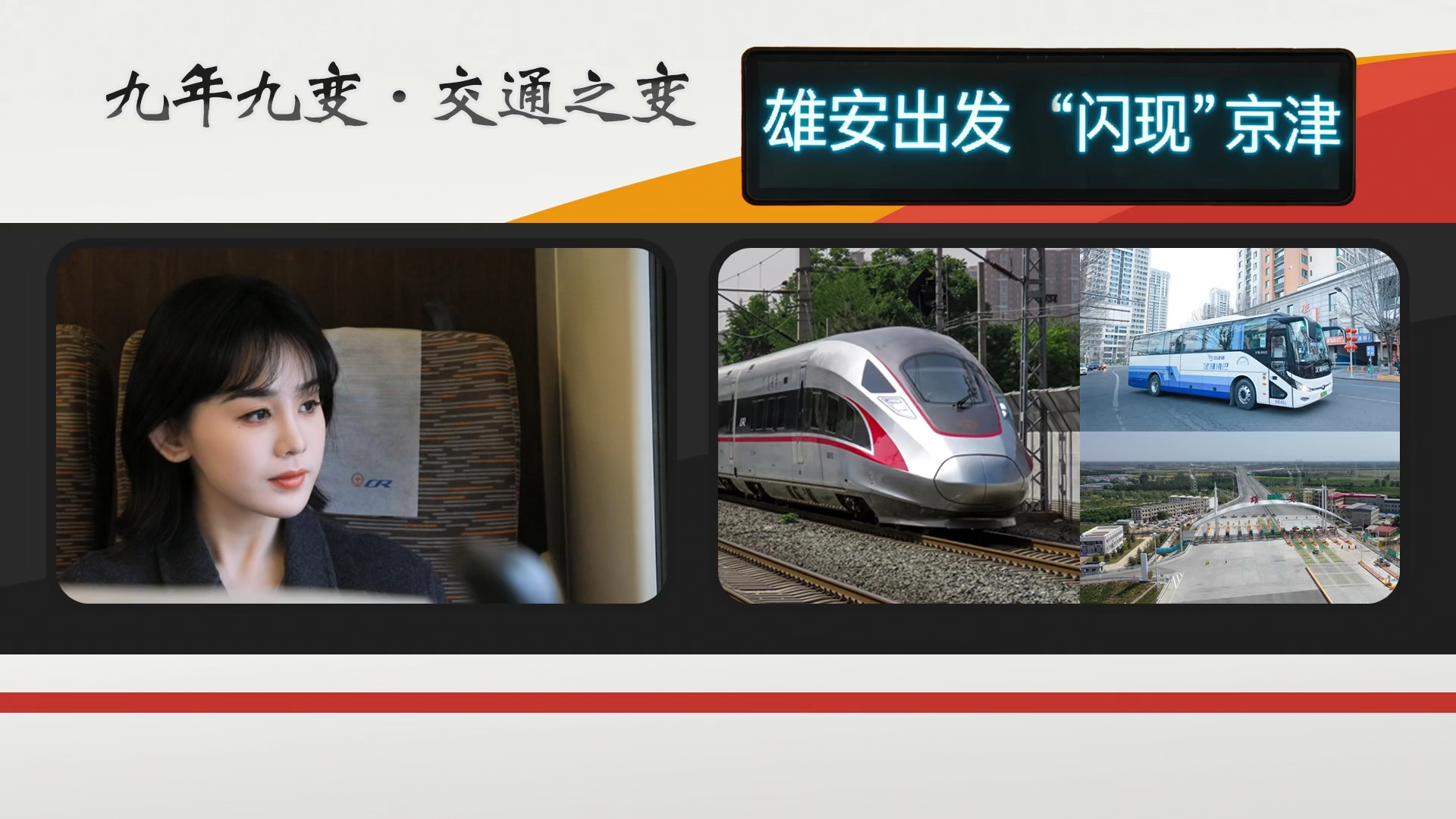 九年九变③ | 交通之变：雄安出发 “闪现”京津