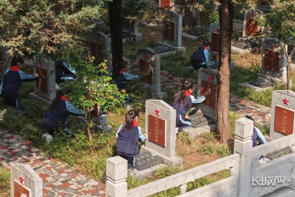 邯郸魏县开展“清明祭英烈”主题实践教育活动