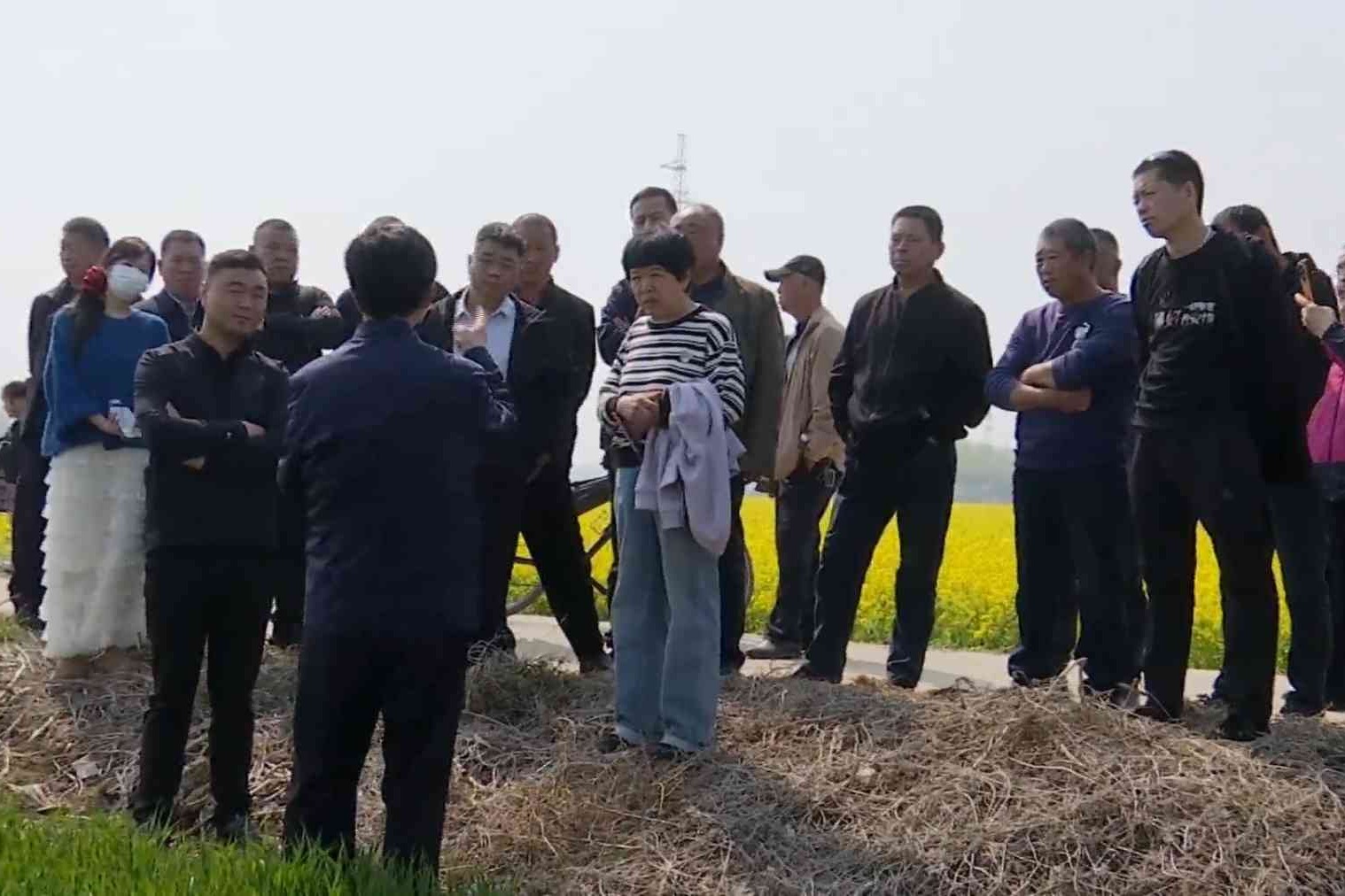 徘徊村来了“取经人” 老党员麦田里上起“共享课”