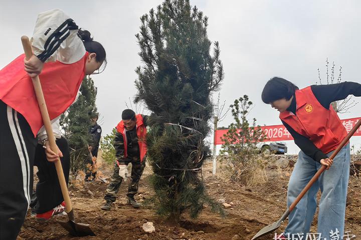 唐山迁西：义务植树添新绿