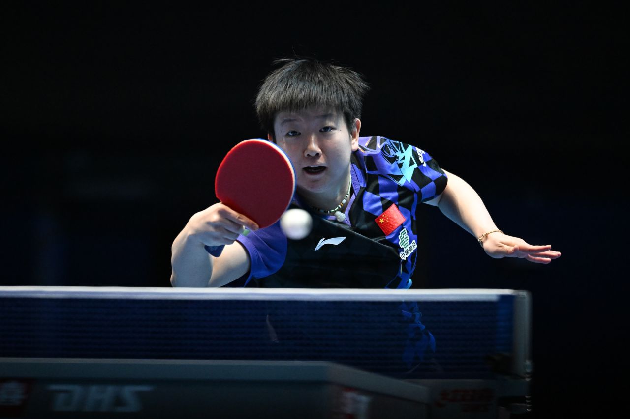 中国女乒3比0击败韩国队 晋级伦敦世乒赛女团四强