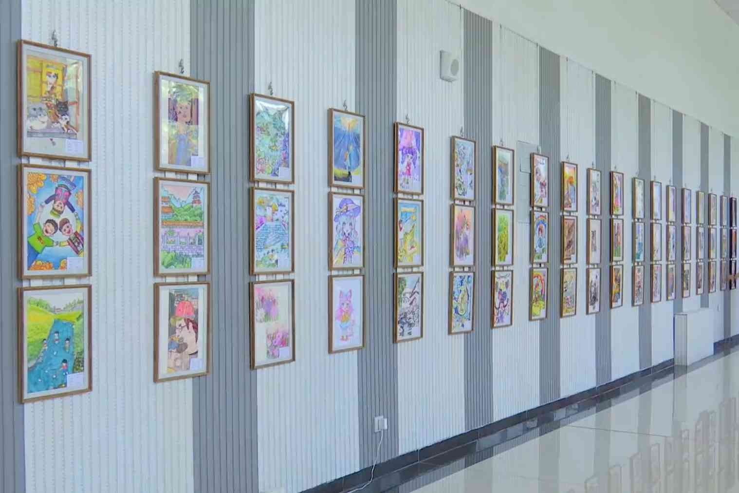衡水市“童心向阳”少儿美术作品展精彩开展