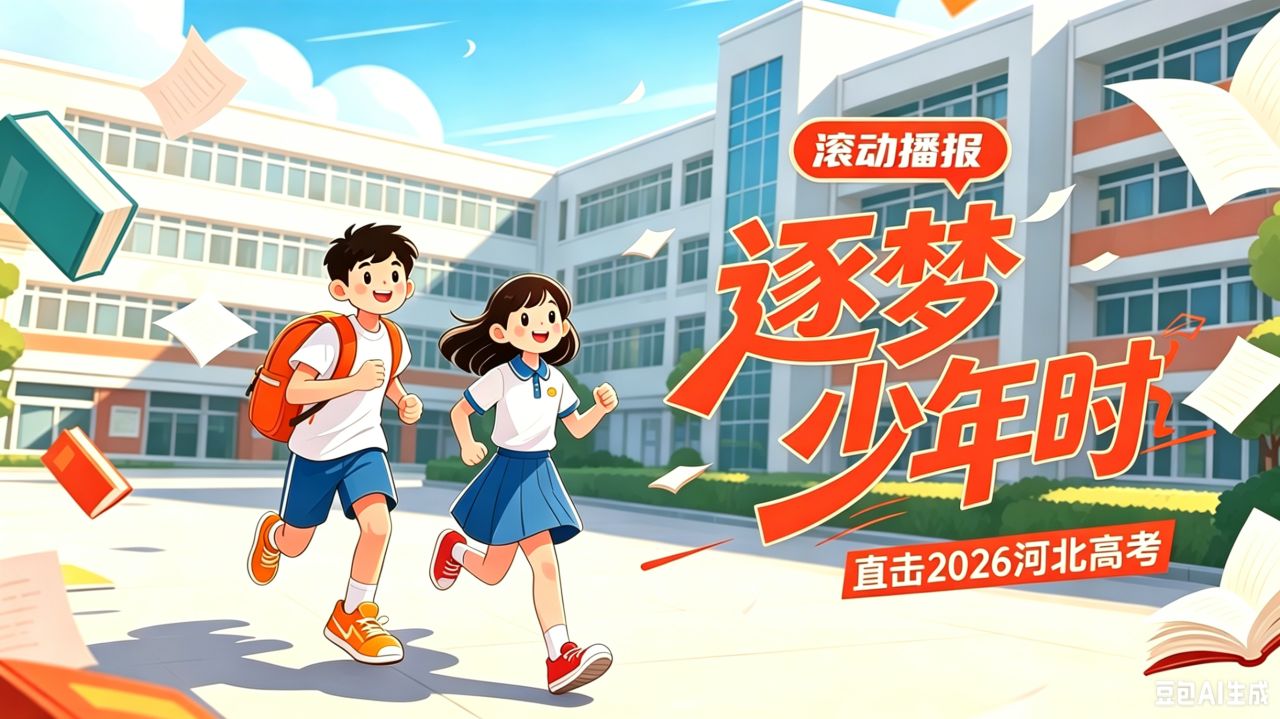 滚动播报丨逐梦少年时——直击2026河北高考