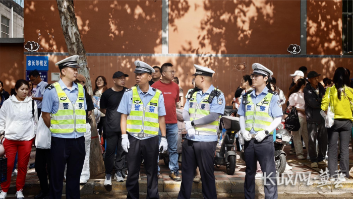 石家庄：同心护考 逐梦前行