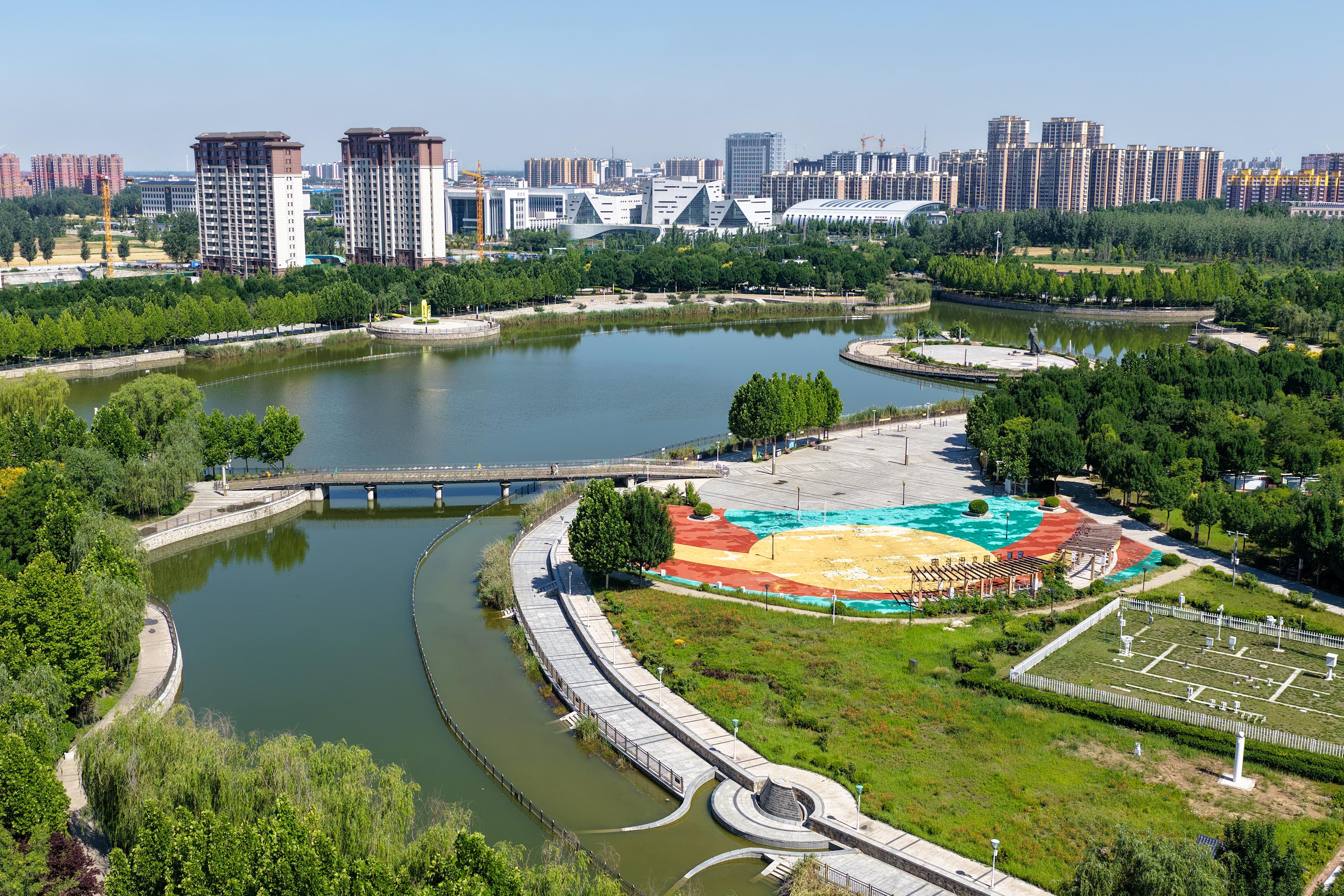 河北景县：董子公园点亮城市人文底色