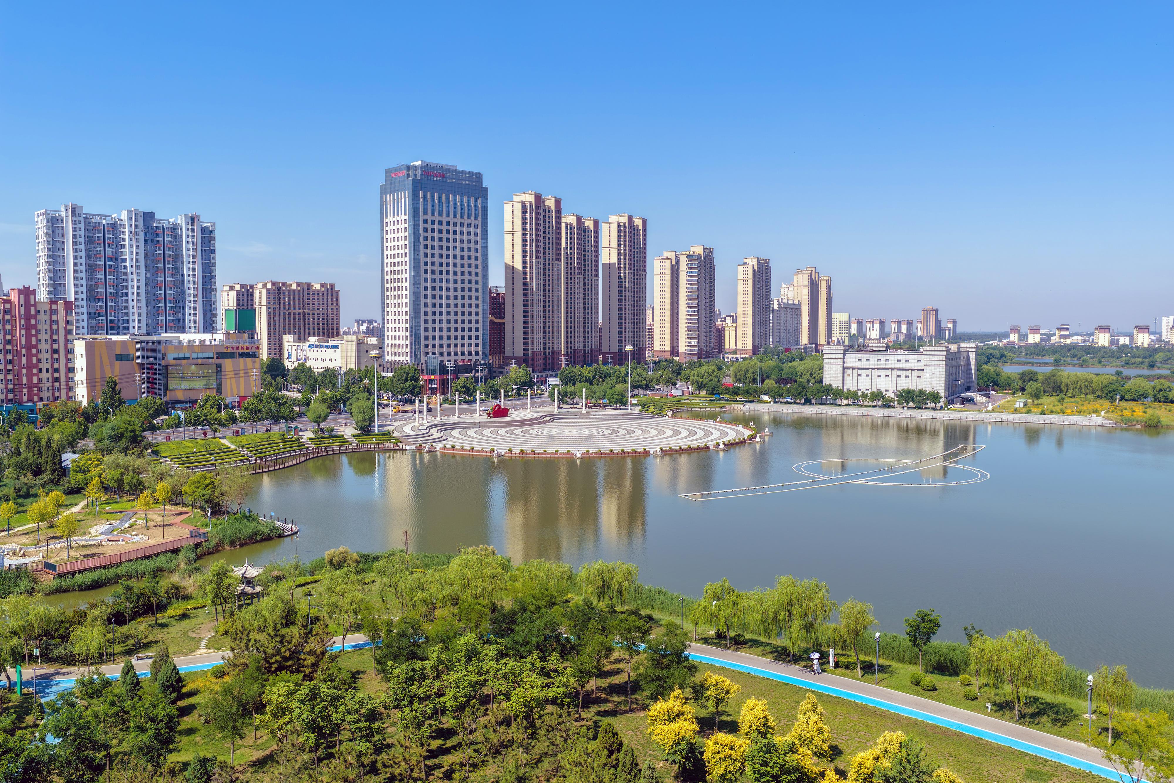 河北冀州：环湖公园湖城共生绘就生态休闲新画卷