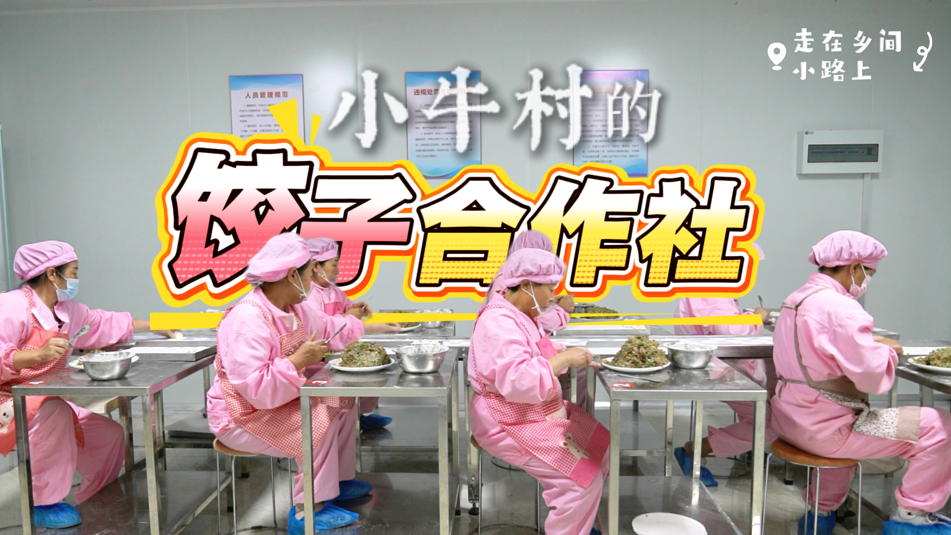 走在乡间小路上︱小牛村的“饺子合作社”