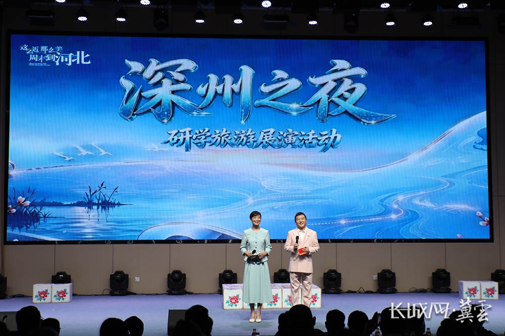 沉浸式感受衡水人文底蕴 “深州之夜”研学旅游展演精彩上演