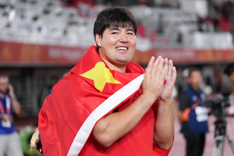 亚运会男子铁饼时隔24年中国再夺金 百米预赛谢震业陈妤颉晋级
