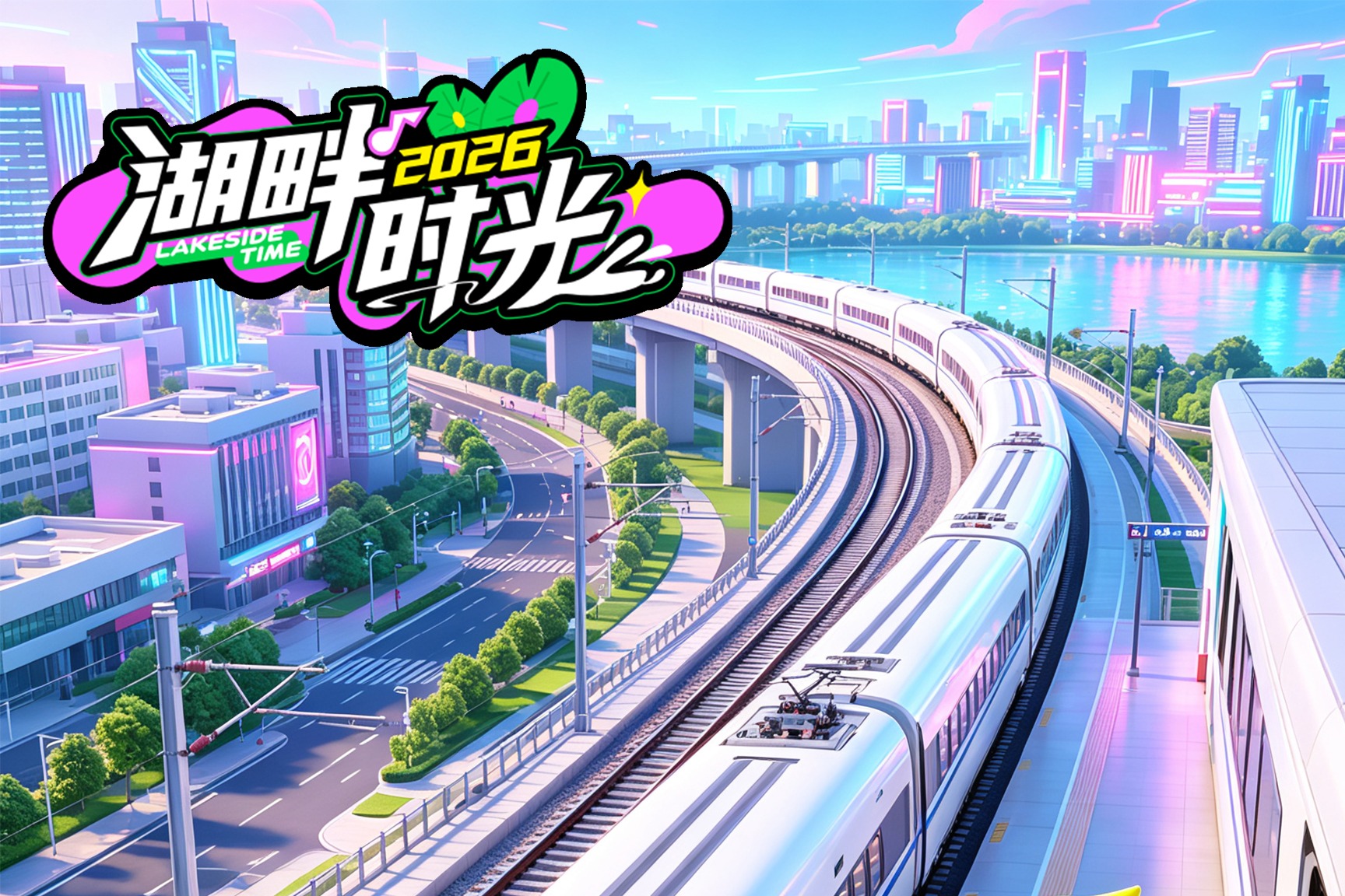 坐着高铁游衡水 赴一场“湖畔时光”