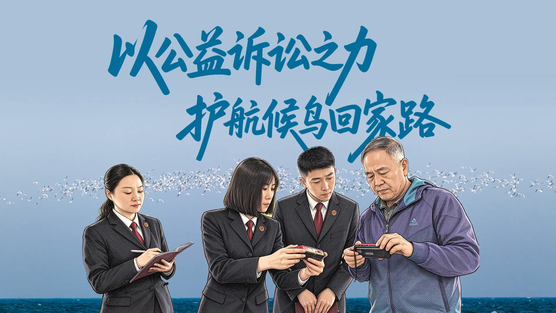 秦皇岛：以公益诉讼之力护航候鸟“回家路”